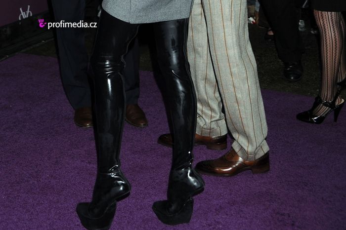 Victoria Beckham v botách Antonia Berdariho