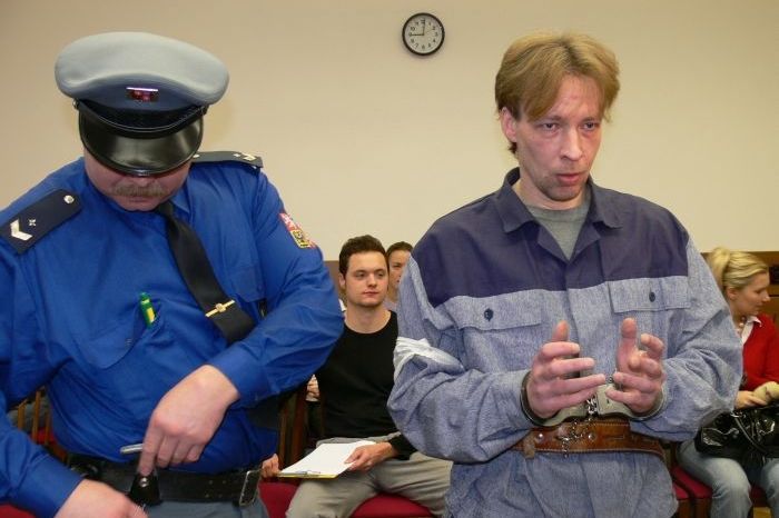 Jaroslav Steinbauer u soudu.