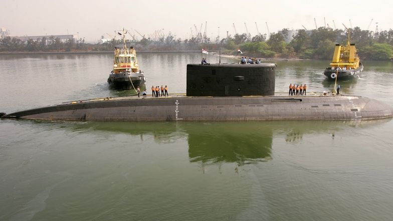 Archivní záběr ponorky INS Sindhurakšak 