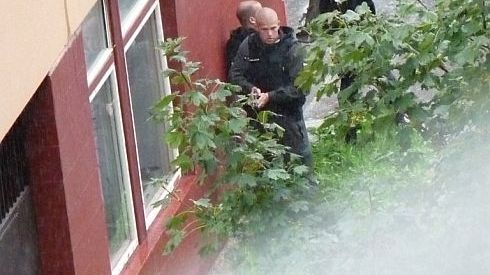 Zásahová jednotka slovenské policie v akci proti šílenému střelci v Bratislavě