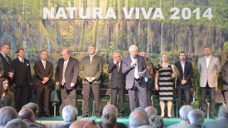 Předseda Zemědělského výboru Jaroslav Faltýnek (ANO) zahajuje veletrh Natura Viva v Lysé nad Labem. 