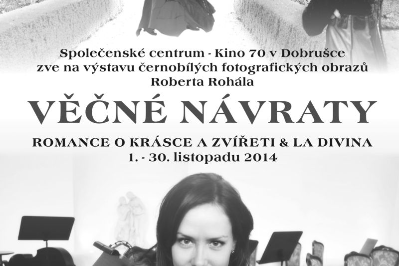 Výstava věčné návraty se ve Společenském centru v Dobrušce koná od 1. do 30. listopadu.