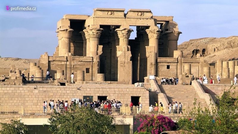 Chrám Kom Ombo v Egyptě