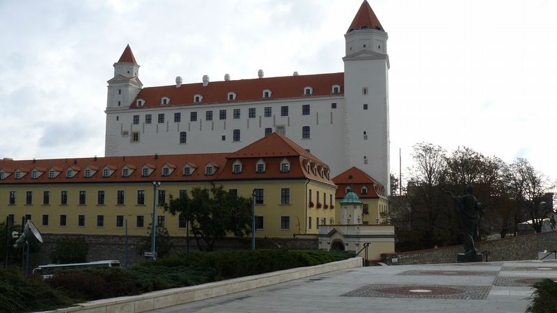 Bratislavský hrad po rozsáhlé rekonstrukci.