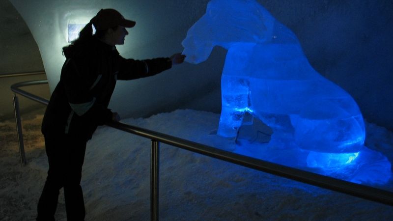 Ledová jeskyně v Dachsteinu