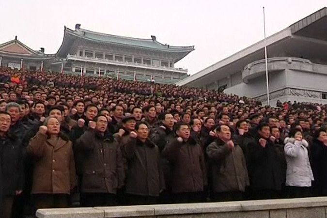 BEZ KOMENTÁŘE: Severokorejci masově oslavili nukleární test