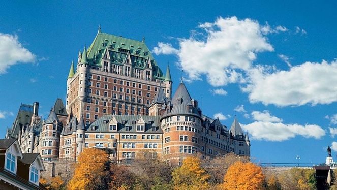 Nejfotografovanější hotel světa je v kanadském Quebecu.