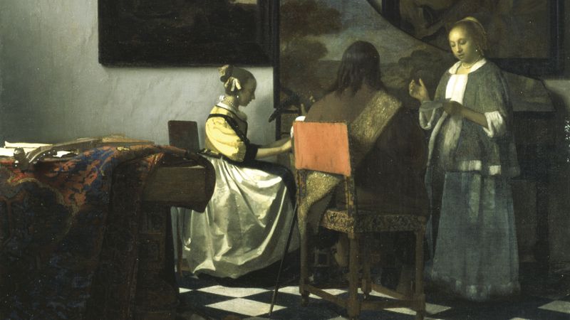 Zloději si odnesli také Vermeerův obraz nazvaný Koncert