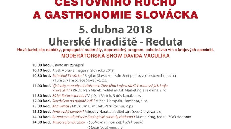 Plakát VIII. Miniveletrh cestovního ruchu a gastronomie Slovácka