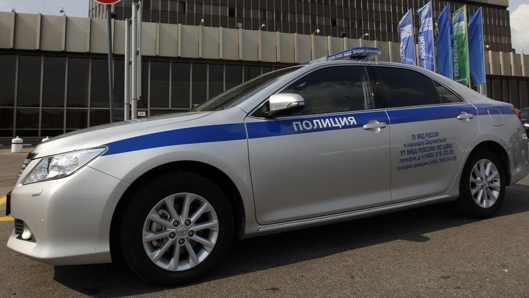 Vůz ruské policie