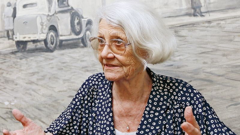 Noblesu Heda Čechová neztratila ani v 87 letech.