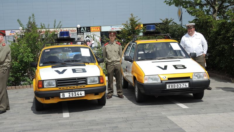 Také předchůdce dnešní policie ČR - Veřejná bezpečnost - využívala vozy z Mladé Boleslavi