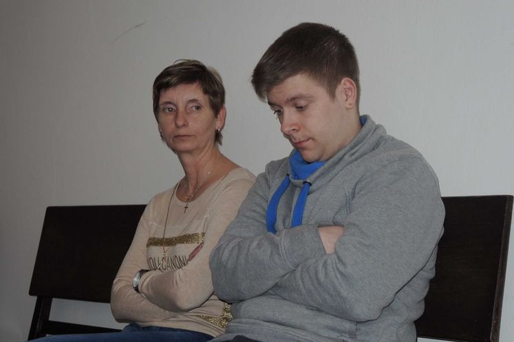 Obžalovaný Petr Plášek s matkou jedné z obětí