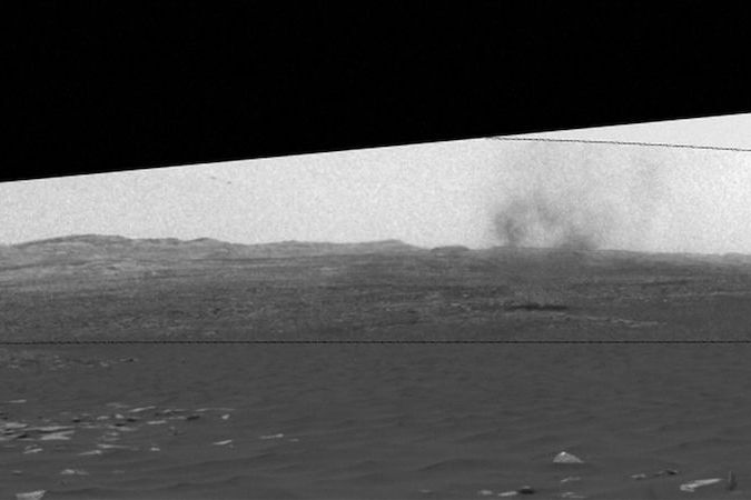 BEZ KOMENTÁŘE: NASA zachytila prachovou bouři na Marsu