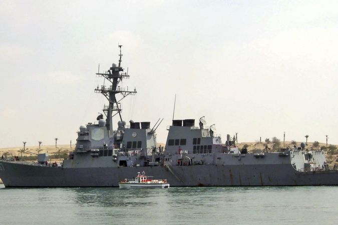 Torpédoborec USS Mason na Blízkém východu