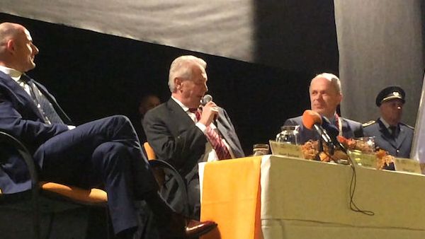Miloš Zeman vzpomíná na svůj někdejší pobyt v Konstantinových Lázních 