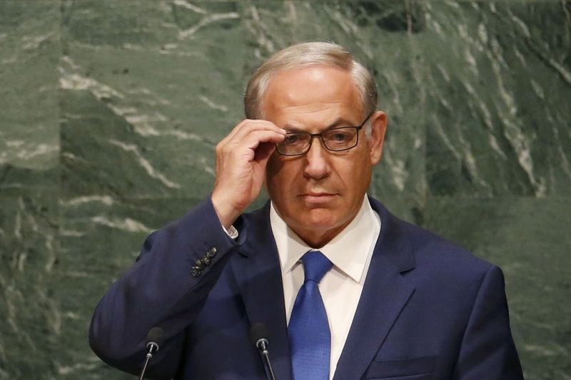 Izraelský premiér Benjamin Netanjahu v průběhu 70. zasedání Valného shromáždění OSN