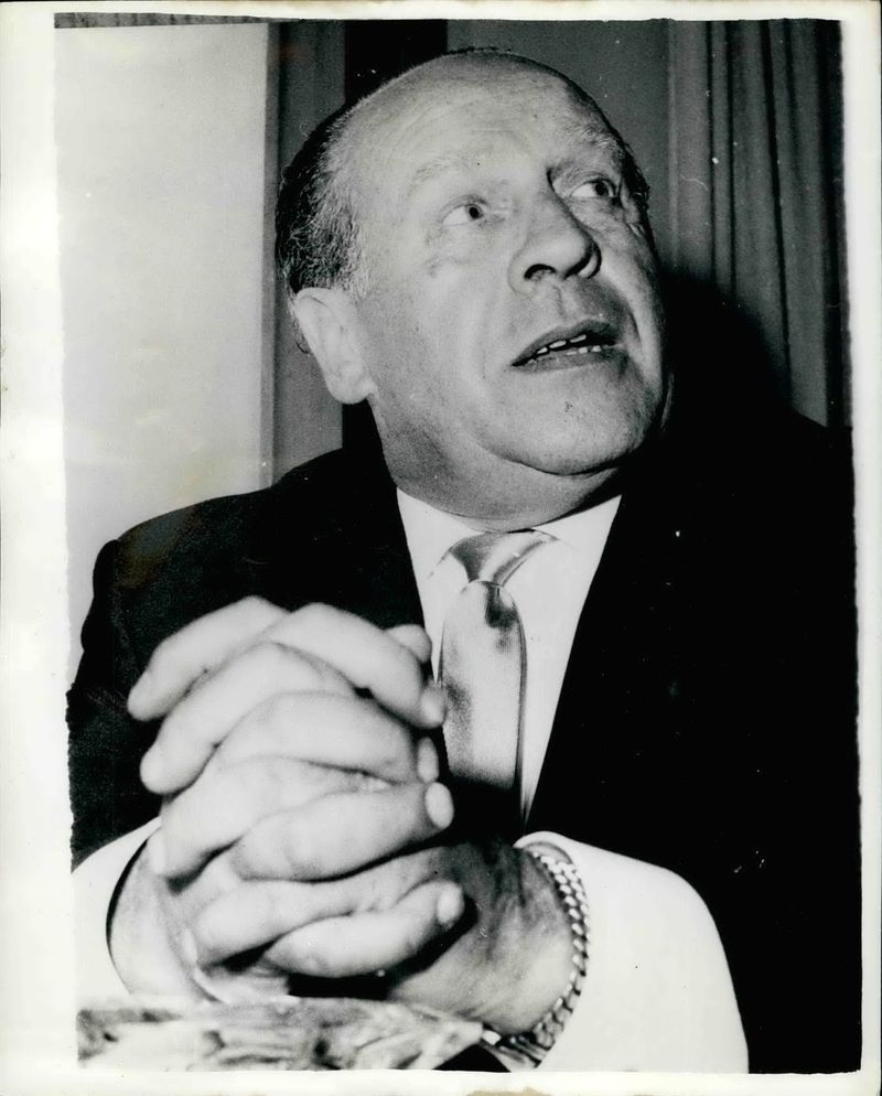 Oskar Schindler na snímku z roku 1962 