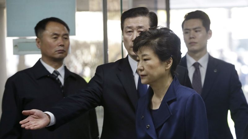Bývalá jihokorejská prezidentka Pak Kun-hje