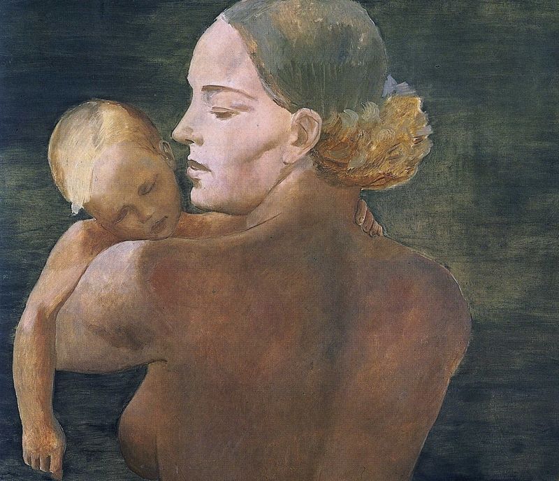 Alexandr Dejneka, Matka, 1932, Treťjakovská státní galerie v Moskvě 