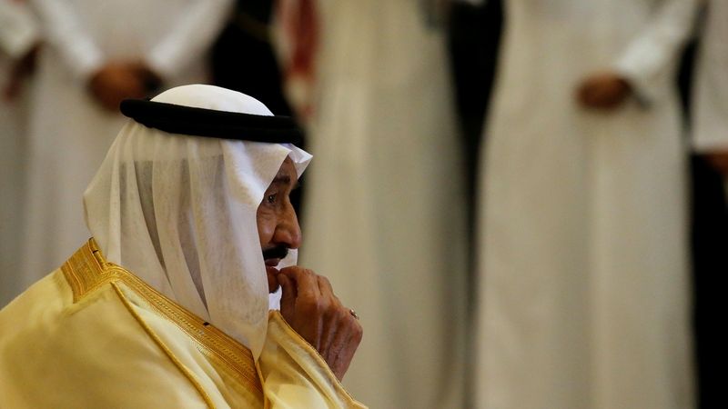 Saúdskoarabský král Salmán bin ‘Abd al-Azíz as-Saúd  