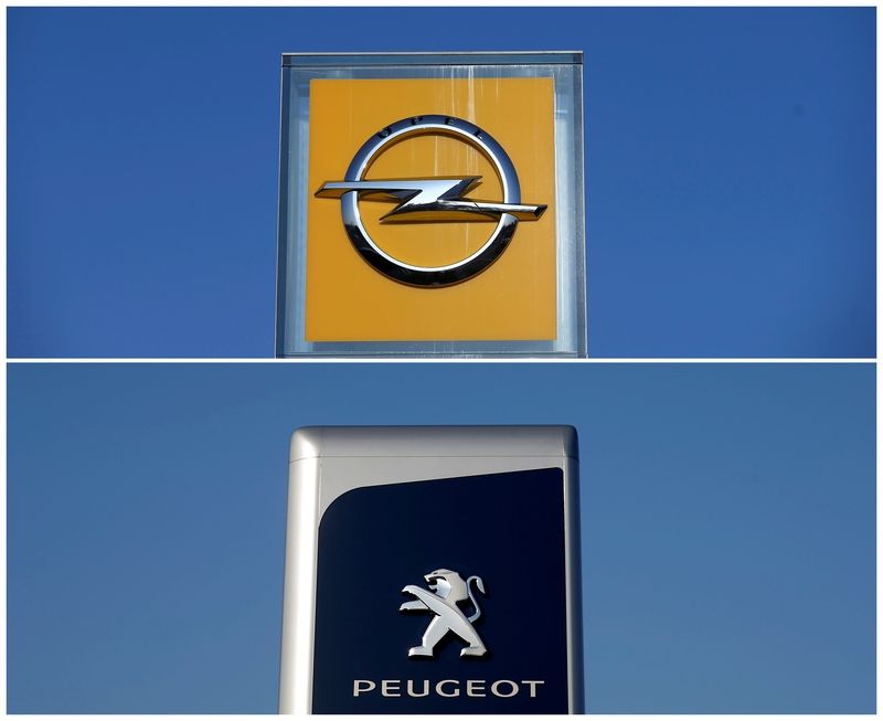 Značky automobile Opel a Peugeot
