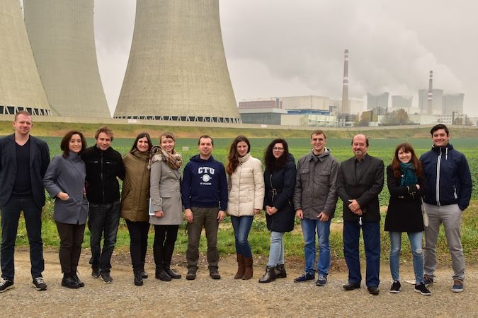 V rámci programu navštívili mladí vědci i jadernou elektrárnu Dukovany.