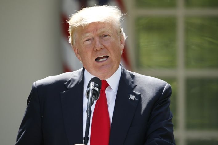 Americký prezident Donald Trump oznamuje odstoupení od dohody o ochraně klimatu