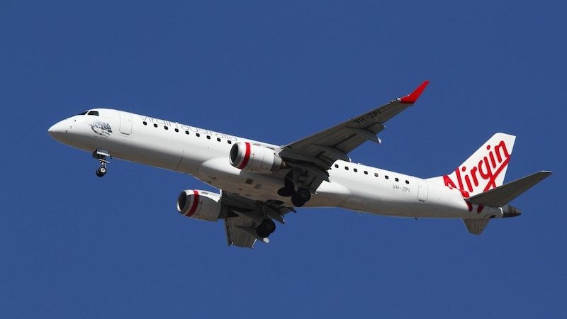 Letadlo aerolinek Virgin Australia (ilustrační foto)
