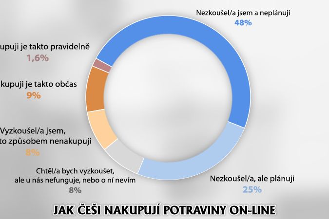 Jak Češi nakupují potraviny on-line 