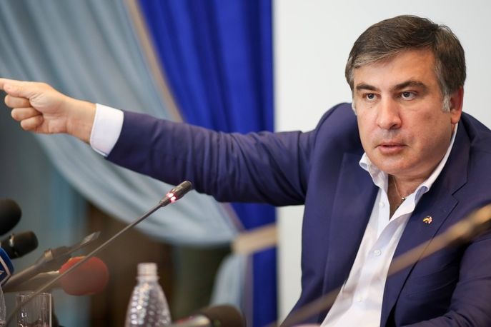 Oděský gubernátor Michail Saakašvili