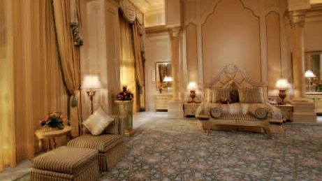 Interiéry v hotelu Burj al-Arab? Jedním slovem – luxus!