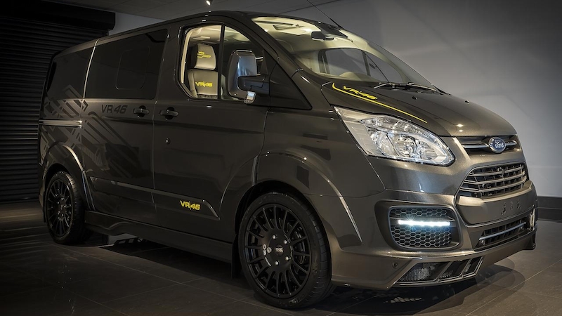 ford transit custom valentino rossi