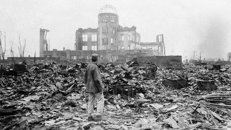 Zničená Hirošima 