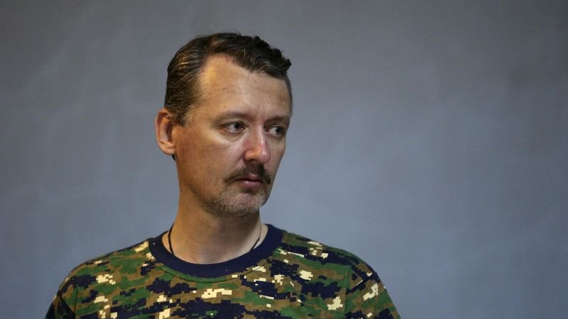 Velitel separatistů Igor Strelkov 