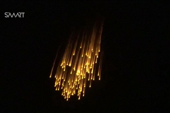 BEZ KOMENTÁŘE: Rusko údajně bombardovalo Sýrii bílým fosforem