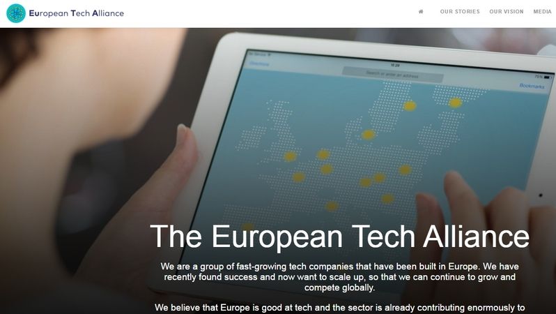 Internetové stránky aliance EUTA