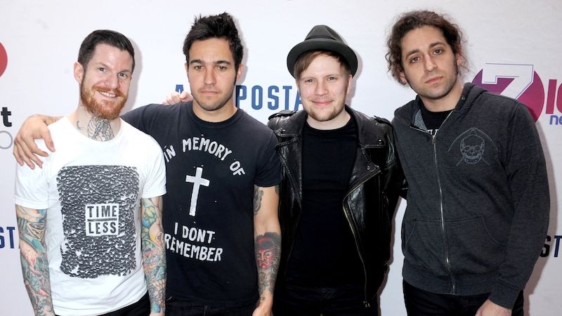 Americká rocková kapela Fall Out Boy.