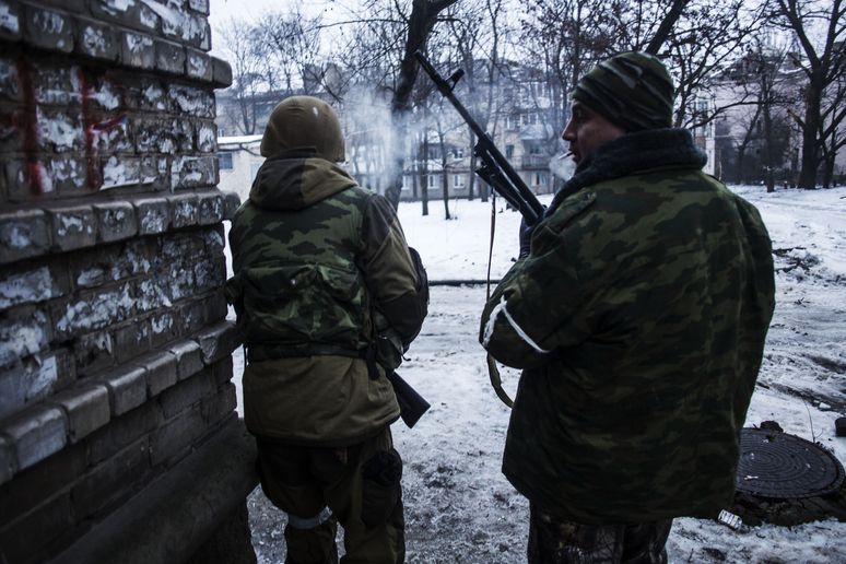 Povstalci na východní Ukrajině