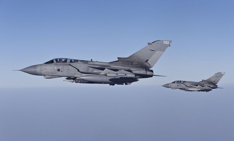 Britské bojové letouny Tornado GR4