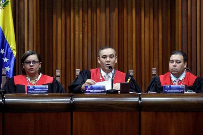 Soudci nejvyššího venezuelského soudu