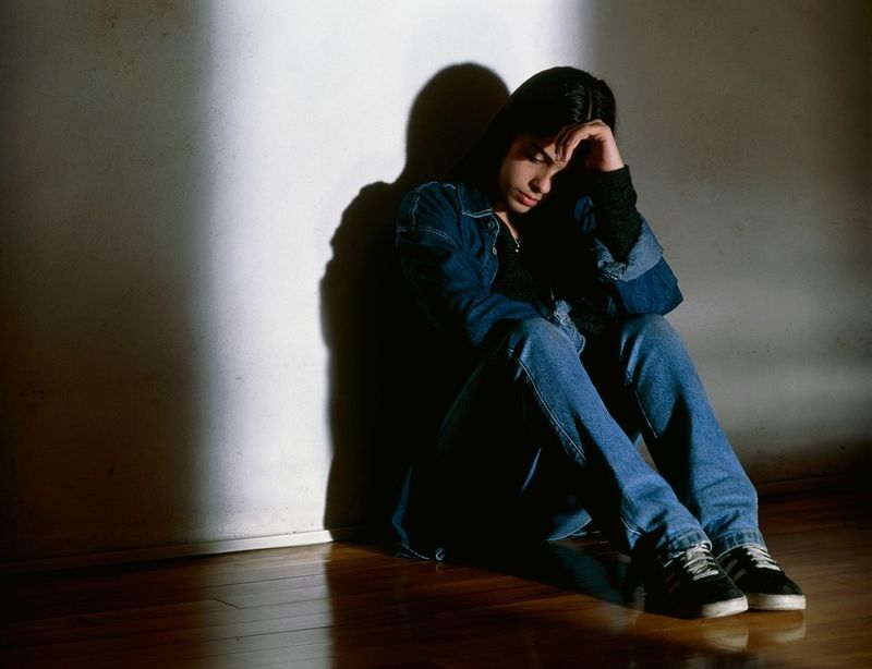 Šikanované děti mohou trpět hlubokou depresí.