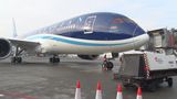 Na pražském letišti se předvedl Boeing 787 Dreamliner