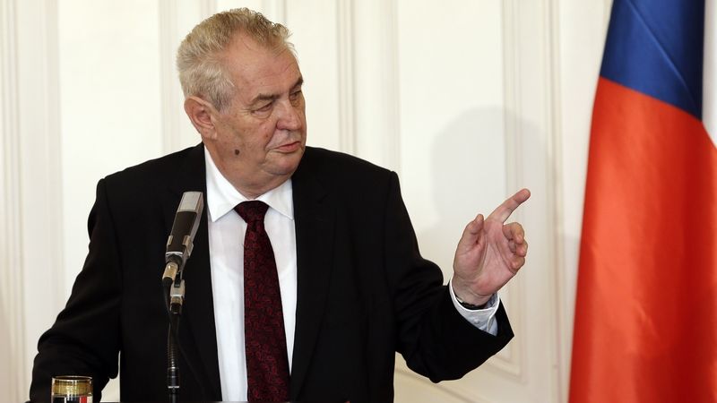 Český prezident Miloš Zeman se netají svým negativním postojem k přijímání uprchlíků z muslimských zemí.