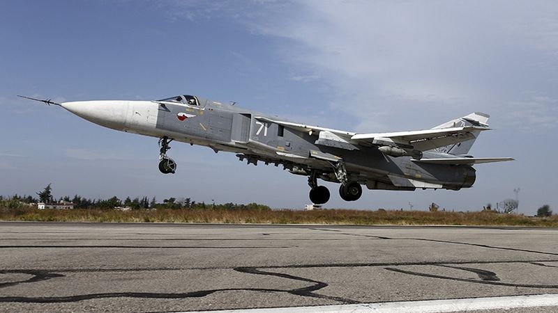 Ve Volgogradské oblasti se zřítil ruský bombardér Su-24