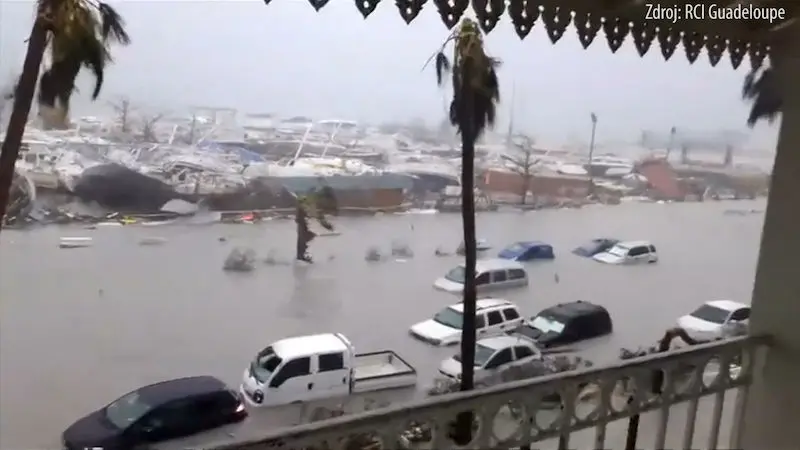 Irma Je Nejsilnejsi Hurikan V Historii Znicil Ostrov Svaty Martin A Zene Se K Usa Novinky Cz
