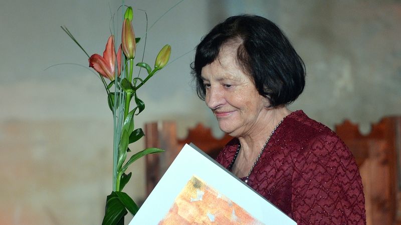 Hudební skladatelka a profesorka skladby Ivana Loudová na snímku z října 2015