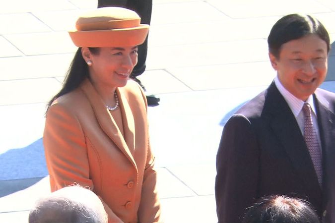 BEZ KOMENTÁŘE: Princezna Masako se zúčastnila uvítacího ceremoniálu holandského královského páru