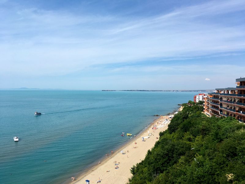 Moře i pláže jsou v Bulharsku čisté. 