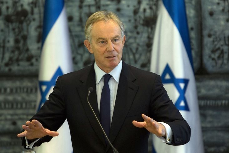Tony Blair na snímku roku 2014